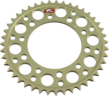 RENTHAL Rear Sprocket - Aluminum - 43 Tooth - Honda/Yamaha 404U-525-43P-HA