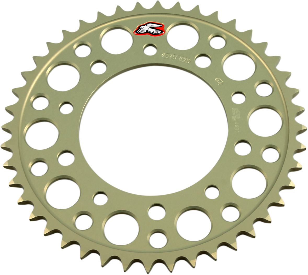 RENTHAL Rear Sprocket - Aluminum - 44 Tooth - Honda/Yamaha 404U-525-44P-HA