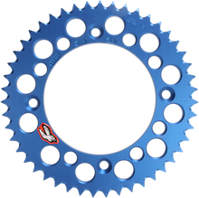 RENTHAL Rear Sprocket - Aluminum - 47 Tooth - Blue - Gas Gas/Husqvarna/KTM 441U-428-47GPBU