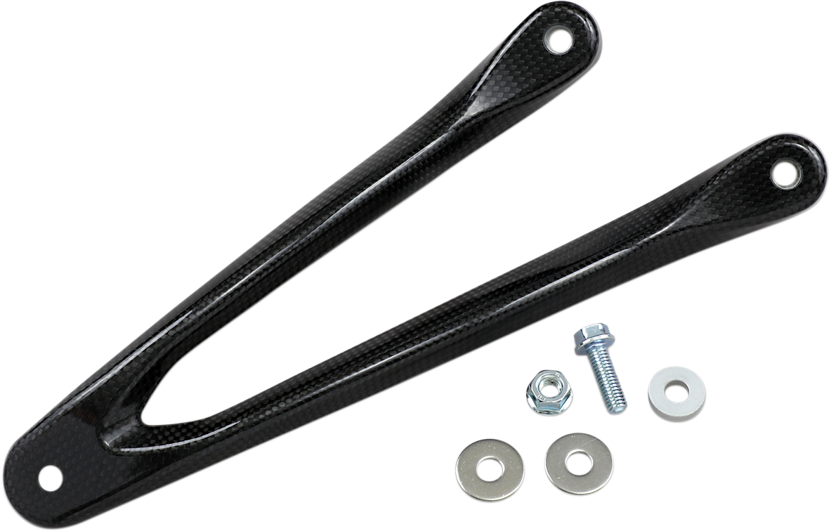 AKRAPOVIC Muffler Bracket - Carbon Fiber - '08 ZX-10R P-MBK10R2/A1