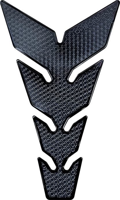 Ultra Thin Tank Pad Hexagons Black