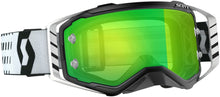 Prospect Goggle Black/White W/ Grn Chrome Works Plus Clr Afc