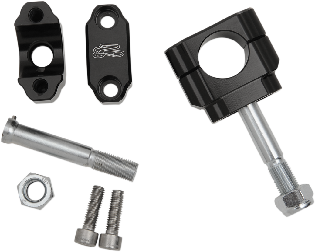 RENTHAL Rubber-Mounted Handlebar Clamp - 1-1/8" - No Offset CL002