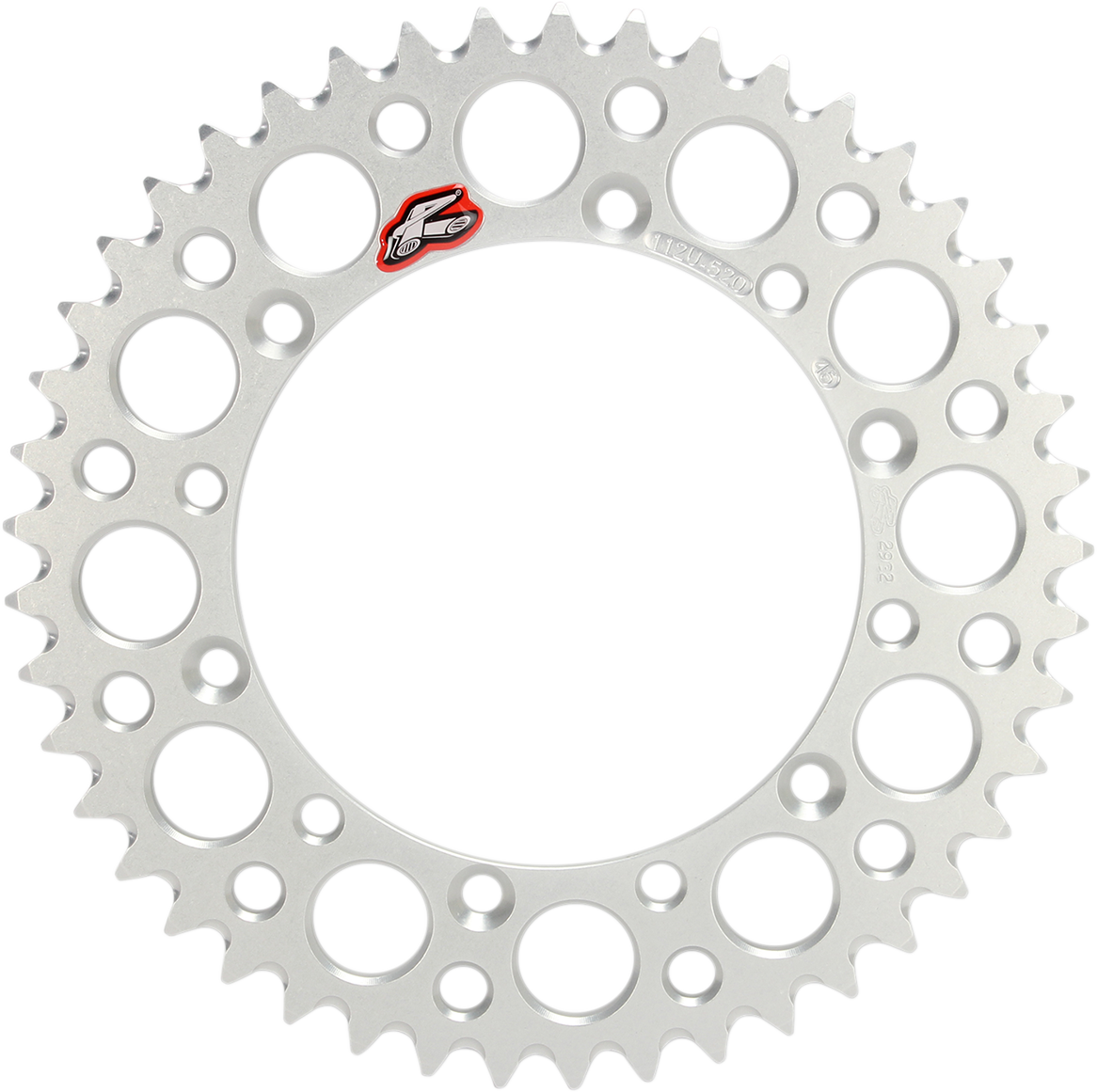 RENTHAL Rear Sprocket - Aluminum - 45 Tooth - Silver - Kawasaki 112U-520-45GESI