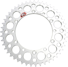 RENTHAL Rear Sprocket - Aluminum - 47 Tooth - Silver - Kawasaki 112U-520-47GESI