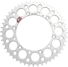 RENTHAL Rear Sprocket - Aluminum - 48 Tooth - Silver - Kawasaki 112U-520-48GESI