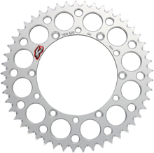 RENTHAL Rear Sprocket - Aluminum - 49 Tooth - Silver - Kawasaki 112U-520-49GESI