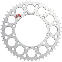 RENTHAL Rear Sprocket - Aluminum - 50 Tooth - Silver - Kawasaki 112U-520-50GESI
