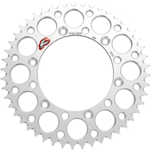 RENTHAL Rear Sprocket - Aluminum - 47 Tooth - Silver - Suzuki 123U-520-47GYSI