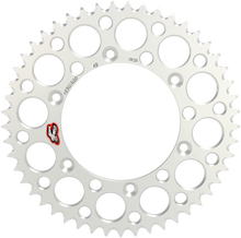 RENTHAL Rear Sprocket - Aluminum - 49 Tooth - Silver - Suzuki 123U-520-49GYSI