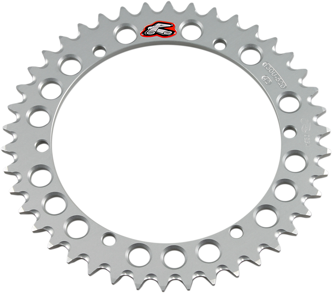 RENTHAL Rear Sprocket - Aluminum - 42 Tooth - Yamaha 130U-520-42GBSI