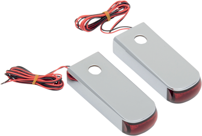 ALLOY ART Strut Light - LED - Red/Red - Chrome SSL-3