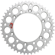 RENTHAL Rear Sprocket - Aluminum - 47 Tooth - Silver - Yamaha 150U-520-47GBSI