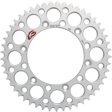 RENTHAL Rear Sprocket - Aluminum - 49 Tooth - Silver - Yamaha 150U-520-49GBSI