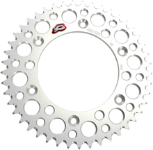 RENTHAL Rear Sprocket - Aluminum - 45 Tooth - Silver - Honda 154U-520-45GRSI