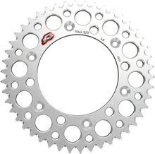 RENTHAL Rear Sprocket - Aluminum - 46 Tooth - Silver - Honda 154U-520-46GRSI