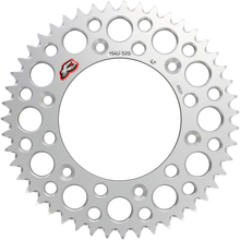RENTHAL Rear Sprocket - Aluminum - 47 Tooth - Silver - Honda 154U-520-47GRSI
