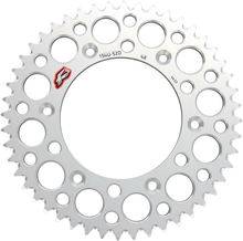 RENTHAL Rear Sprocket - Aluminum - 48 Tooth - Silver - Honda 154U-520-48GRSI
