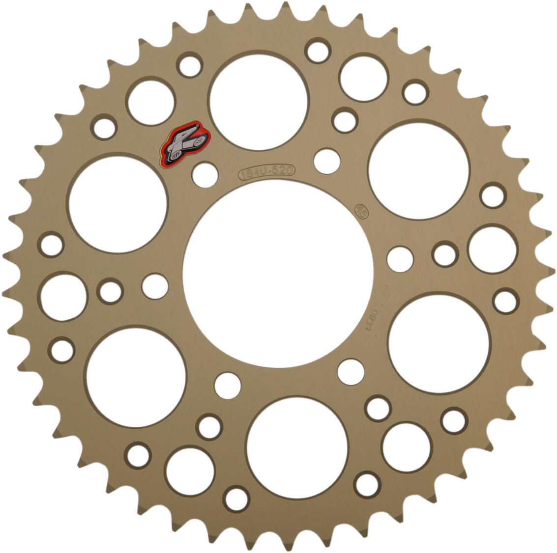 RENTHAL Rear Sprocket - Aluminum - 45 Tooth 184U-520-45P-HA