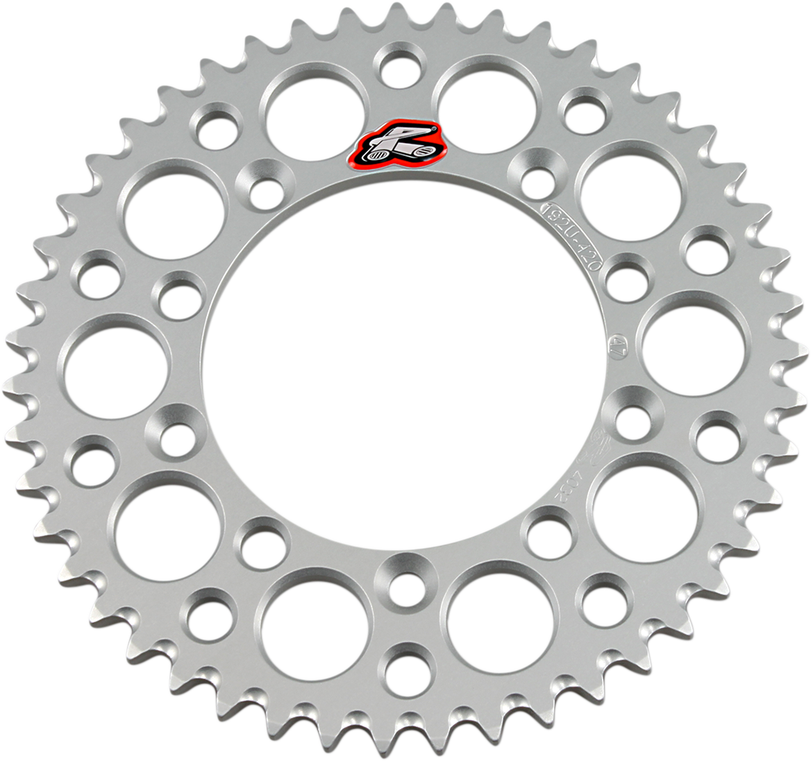 RENTHAL Rear Sprocket - Aluminum - 47 Tooth - Silver - Gas Gas/Husqvarna/KTM 192U-420-47GPSI