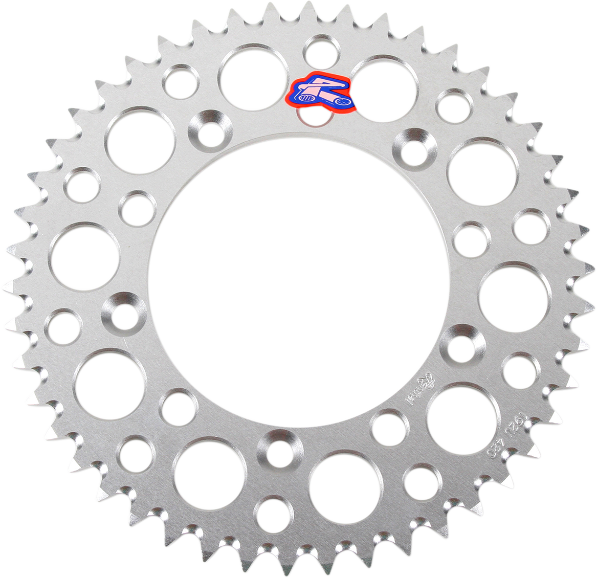 RENTHAL Rear Sprocket - Aluminum - 48 Tooth - Silver - Gas Gas/Husqvarna/KTM 192U-420-48GPSI