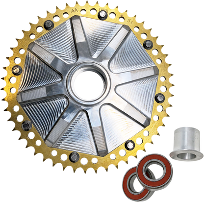 ALLOY ART Cush Drive Sprocket - Gold - 51 Tooth G2CC51-32
