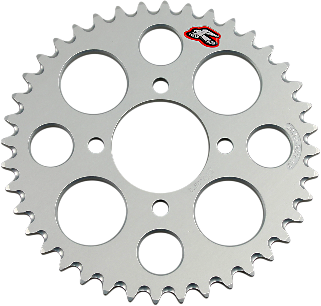 RENTHAL Rear Sprocket - Aluminum - 40 Tooth - Kawasaki/Suzuki 203U-520-40GPSI