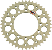 RENTHAL Rear Sprocket - Aluminum - 44 Tooth - Suzuki/Yamaha/Kawasaki 210U-520-44P-HA