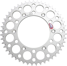RENTHAL Rear Sprocket - Aluminum - 49 Tooth - Silver 224U-520-49GPSI