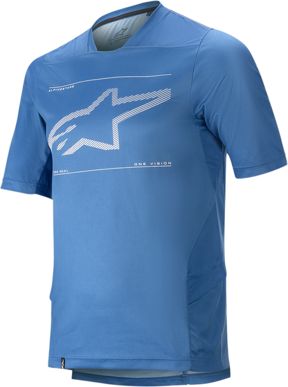 ALPINESTARS Drop 6.0 Short-Sleeve Jersey - Blue - XL 1766320-7310-XL