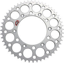 RENTHAL Rear Sprocket - Aluminum - 52 Tooth - Silver 224U-520-52GPSI