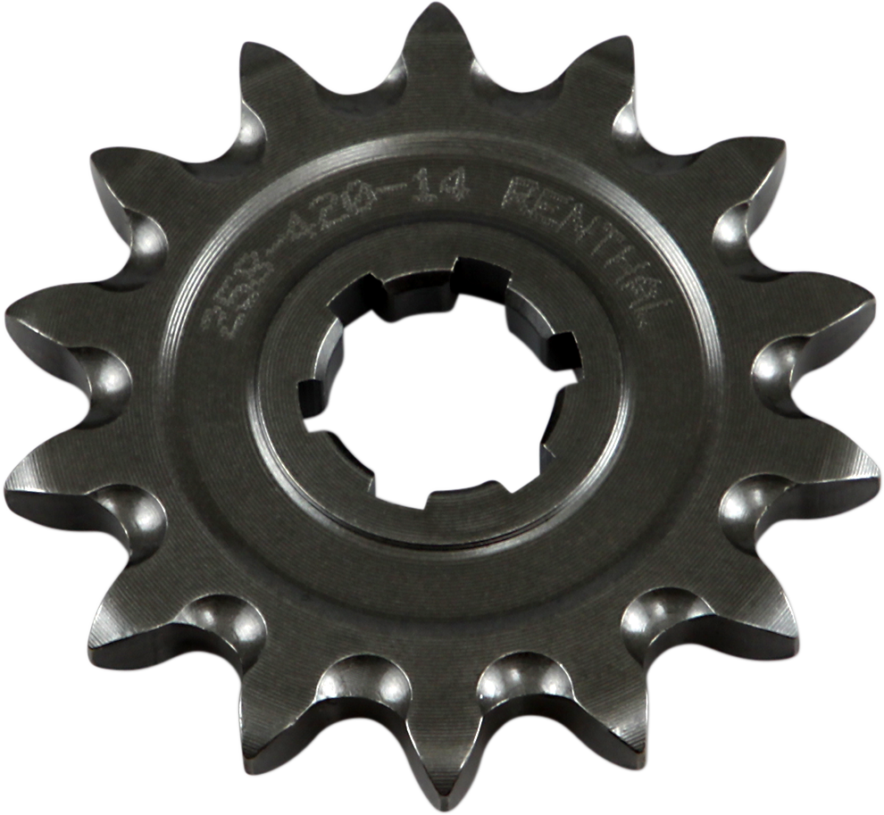 RENTHAL Front Sprocket - 14 Tooth - Kawasaki/Suzuki/Yamaha 258--420-14GP