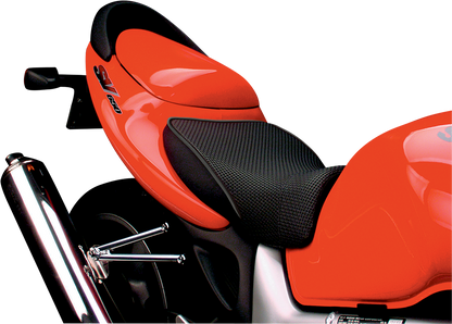 SARGENT World Sport™ Performance Seat - Black - Carbon FX - with Cover - Suzuki '99-'02 WSP-583-19