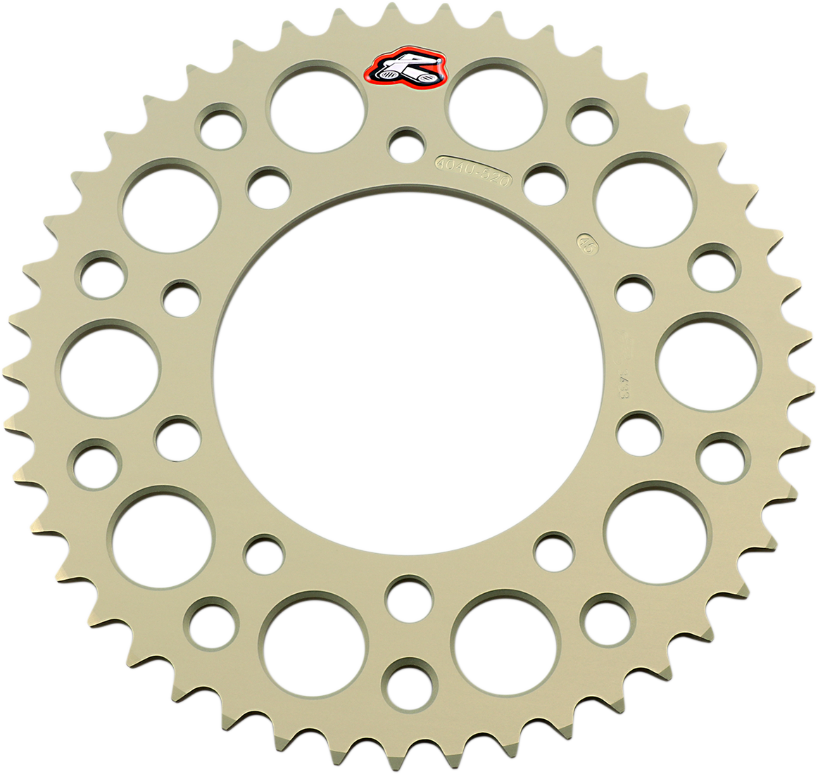 RENTHAL Rear Sprocket - Aluminum - 45 Tooth - Honda/Yamaha 404U-520-45P-HA