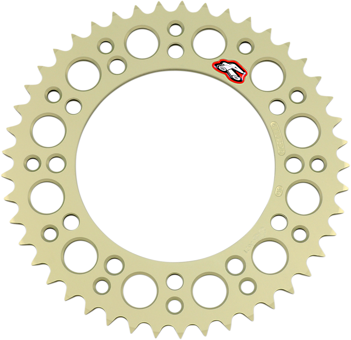 RENTHAL Rear Sprocket - Aluminum - 45 Tooth - Honda 411U-520-45P-HA