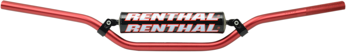 RENTHAL 7/8" Off-Road Handlebar - 722 - CR High/Ricky Johnson - Red 722-01-RD-01-185