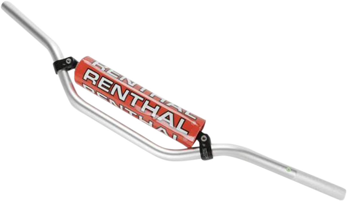 RENTHAL 7/8" Off-Road Handlebar - 722 - CR High/Ricky Johnson - Silver 722-01-SI-01-185
