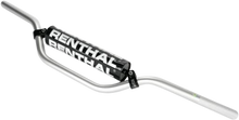 RENTHAL 7/8" Off-Road Handlebar - 764 - Jimmy Button - Silver 764-01-SI-01-185