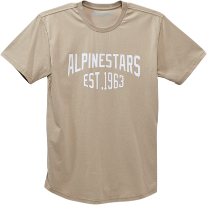 ALPINESTARS Arched Premium T-Shirt - Khaki - Large 12307150889L