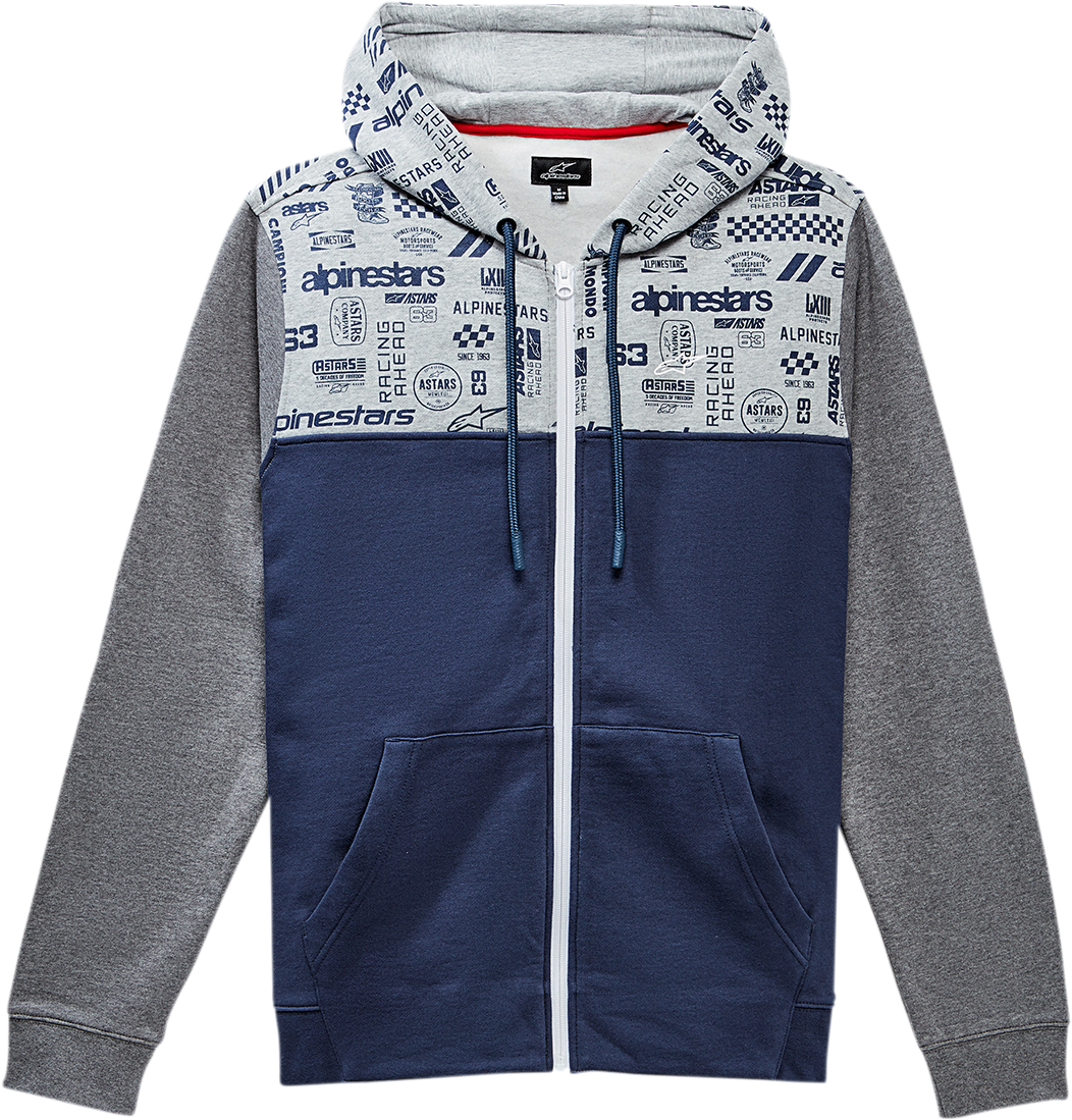 ALPINESTARS Perpetuity Hoodie - Navy - XL 12305317070XL
