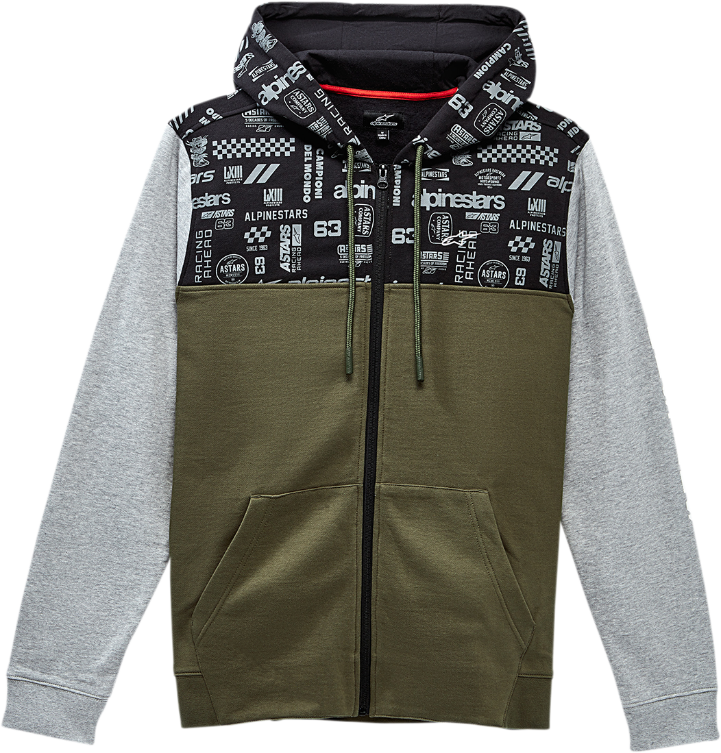 ALPINESTARS Perpetuity Hoodie - Military - XL 123053170690XL