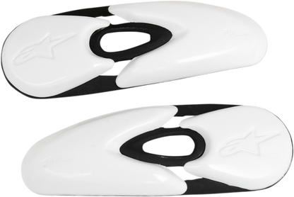 ALPINESTARS Toe Sliders - White 25SLI6-20