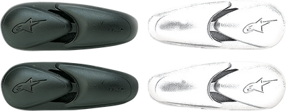 ALPINESTARS Flexible Toe Sliders - White 25SLITECH-BI