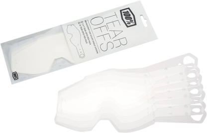 100% Accuri/Racecraft/Strata Tear-Offs - Laminated - (2) 7 Pack 59013-00001