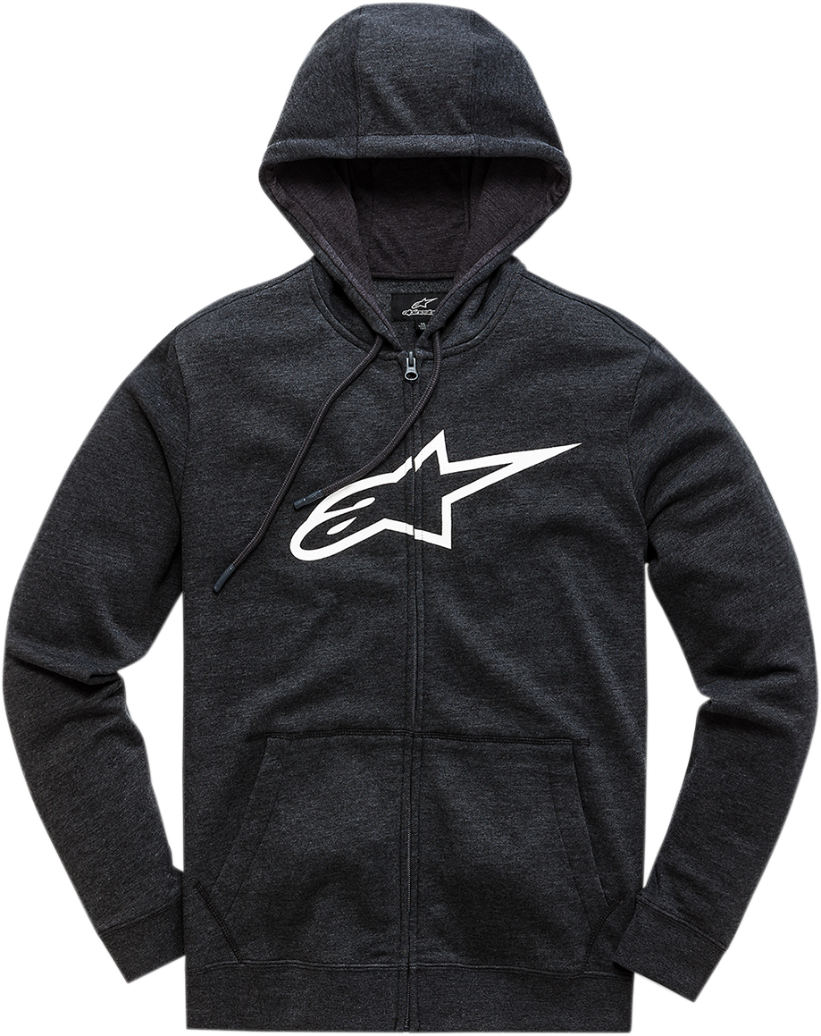 ALPINESTARS Ageless II Zip Hoodie - Black/White - 2XL 10385305210202X