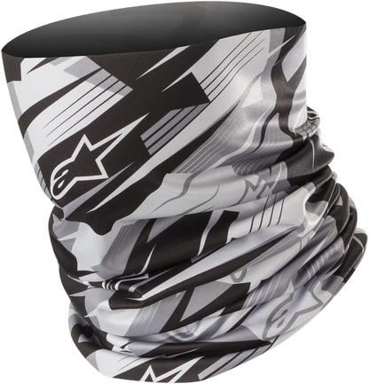 ALPINESTARS Neck Tube - Blurred - Black/Anthracite 4759019104