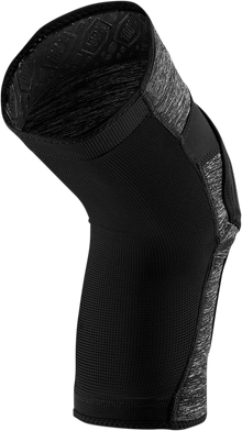 100% Ridecamp Knee Guards - Heather Gray/Black - Small 70001-00005