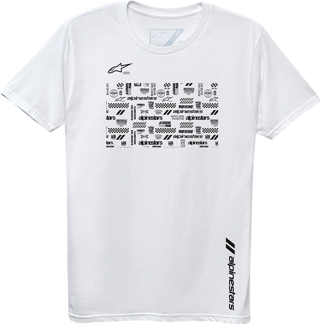 ALPINESTARS Chaotic T-Shirt - White - XL 12307210920XL