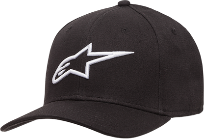 ALPINESTARS Ageless Curve Hat - Black/White - Large/XL 1017810101020LX