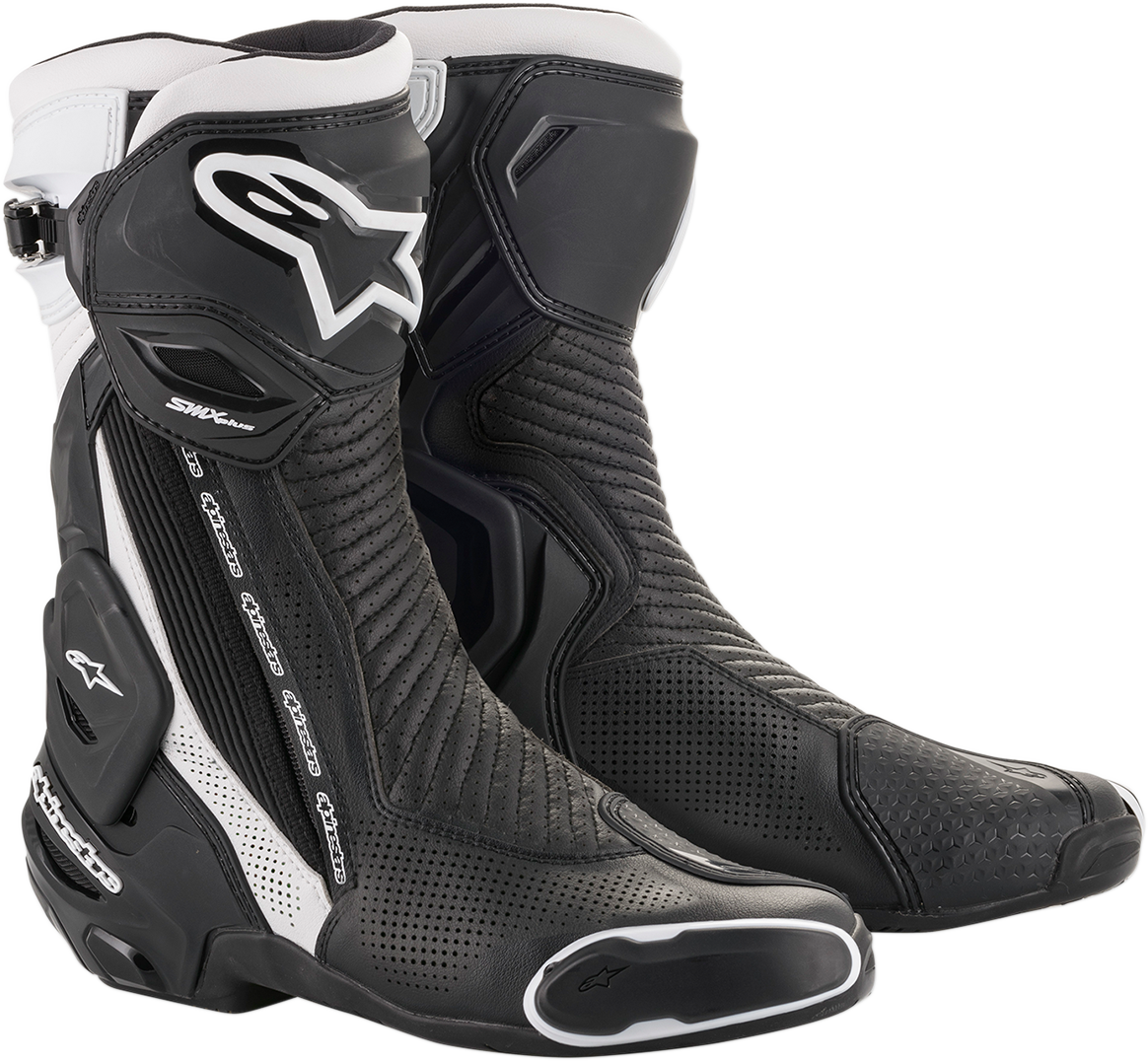 ALPINESTARS SMX Plus Vented Boots - Black/White - US 10.5 / EU 45 2221119-12-45